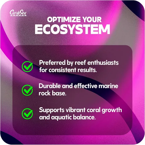 Vista 6 de CaribSea LifeRock Shapes - 20 libras - Roca aragonita natural para paisajismo acuático, apoya el crecimiento de coral y la estabilidad del tanque