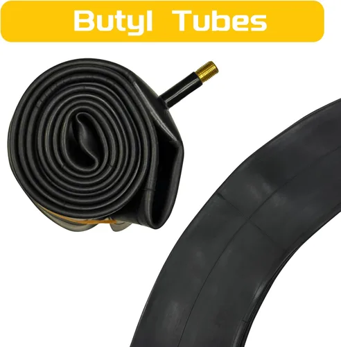 Vista 3 de 2 Pcs 20' 26' 20X4.0/4.5/3.5 26X4.0/4.5/3.5 Fat Bike Tube with AV Schrader Valve 2 Tire Levers 20x3.5 20x4.0 20x4.5 26x4.0 26x4.5 EBike Electric