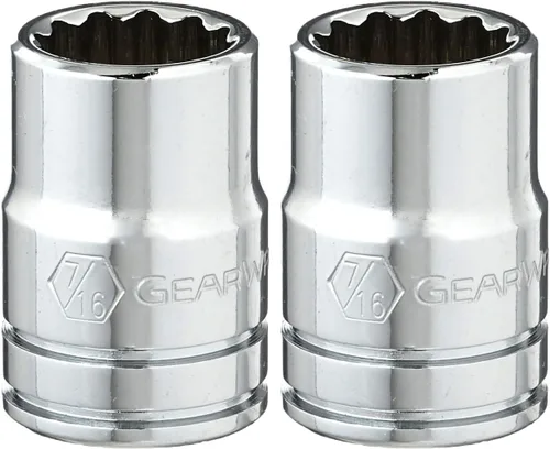 Vista 2 de GEARWRENCH Enchufe SAE estándar de 3/8" de 7/16", 12 puntos- 80499