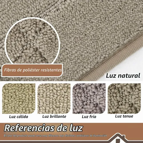Vista 7 de BEQHAUSE - Tapete para puerta de 20 x 32 pulgadas, antideslizante, color beige