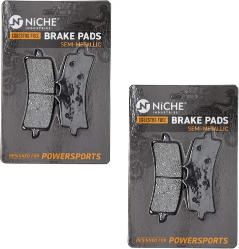 Vista 6 de NICHE Juego Pastillas de Freno para Suzuki GSXR600 GSXR750 Hayabusa Kawasaki Ninja ZX10R Ducati 1098 Delanteras Semimetálicas