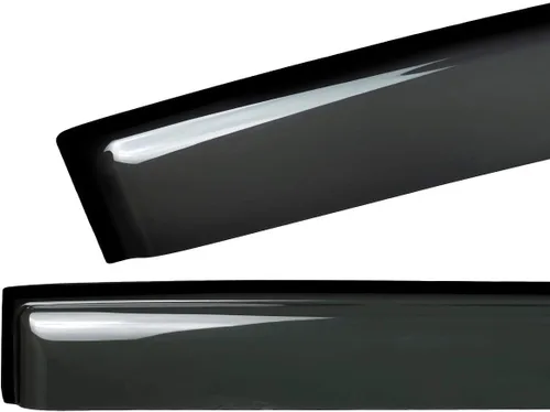 Vista 3 de 4 viseras deflectoras de ventana lateral estilo canal exterior para RAV4 2013-2018 Sun Rain Guard