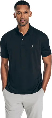Vista 184 de Nautica playera polo clásica de mangas cortas, color sólido, para hombre