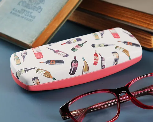 Vista 23 de Ron's Optical Clamshell - Funda rígida para lentes de lectores de marcos pequeños a medianos para mujeres y hombres