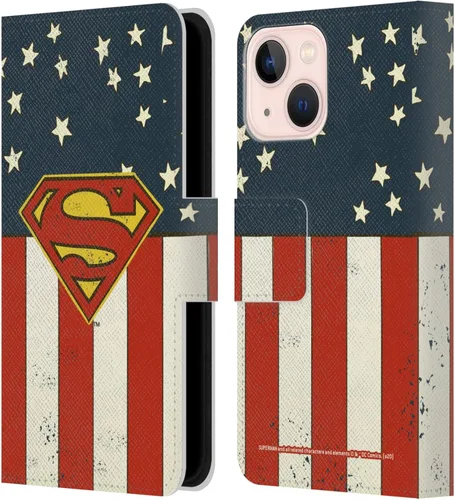 Vista 115 de Head Case Designs Funda de piel con licencia oficial de Superman DC Comics con logotipos negros y rojos compatible con Apple iPhone 11