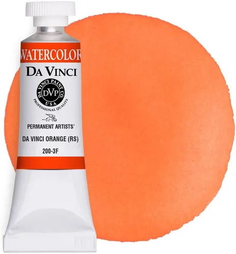 Vista 14 de DA VINCI PAINTS Pintura Acuarela Profesional para Artistas, Azul Cobalto, 15mL