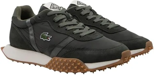 Vista 11 de Lacoste Tenis L-Spin Evo para hombre Blanco y verde oscuro