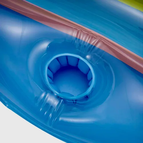 Vista 4 de Funsicle Flotador inflable de piscina azul cielo, para adultos, unisex