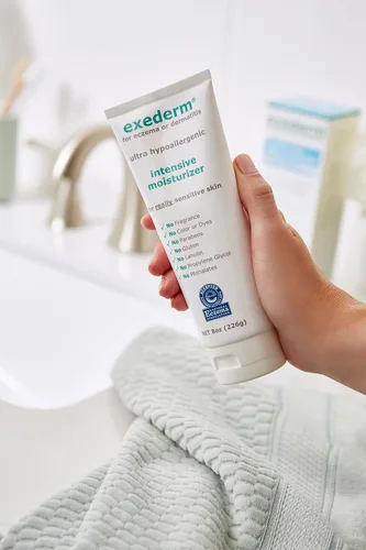 Vista 6 de Exederm Hidratante diario intensivo para eczema y dermatitis (8oz)