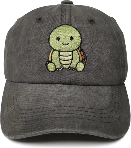 Vista 23 de Gorras de béisbol bordadas con animales para niño y niña