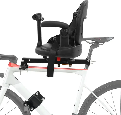 Vista 10 de Kids Bike Seat Front Mounted Toddler Bicycle Seats for Children 6 Mo.~8 Years 360° Rotatable Front Child Carrier Bike Chair Bicycle Seats for Kids