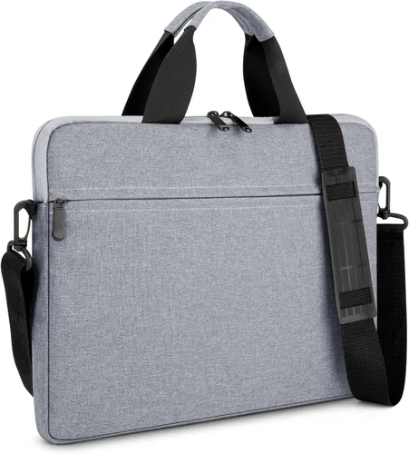 Vista 7 de Funda protectora para computadora portátil de 14 a 15 pulgadas, con asa y correa para el hombro, compatible con MacBook Air M5 M4 M3 M2 Acer ASUS HP