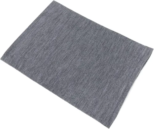 Vista 6 de Villand Polaina de cuello 100% lana merino para hombres y mujeres, calentador de cuello de doble capa sin costuras para deportes de invierno