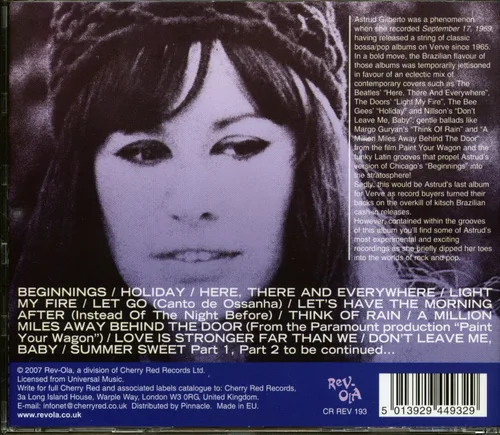 Vista 3 de Astrud Gilberto September 17 1969