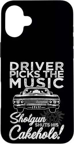 Vista 23 de Supernatural Driver Picks - Carcasa con música para iPhone 17