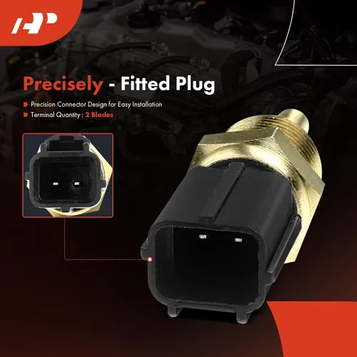 Vista 4 de A-Premium Sensor de temperatura del refrigerante del motor compatible con Chrysler Sebring Dodge Stratus Hyundai Sonata Mitsubishi Eclipse Galant