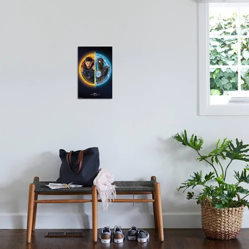 Vista 47 de Trends International Marvel Spider-Man: No Way Home - Póster de pared dúo, 22.4 pulgadas de largo x 14.7 pulgadas, versión enmarcada de madera