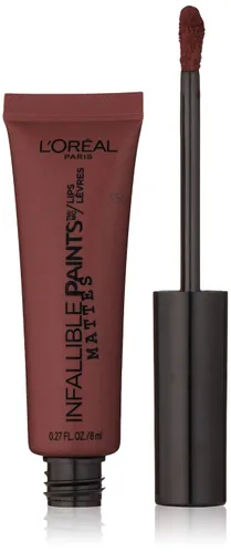 Vista 5 de L'Oréal Paris Infallible PINTS/LABIOS Matte, Cinna-Bomb, 0.27 fl. oz.
