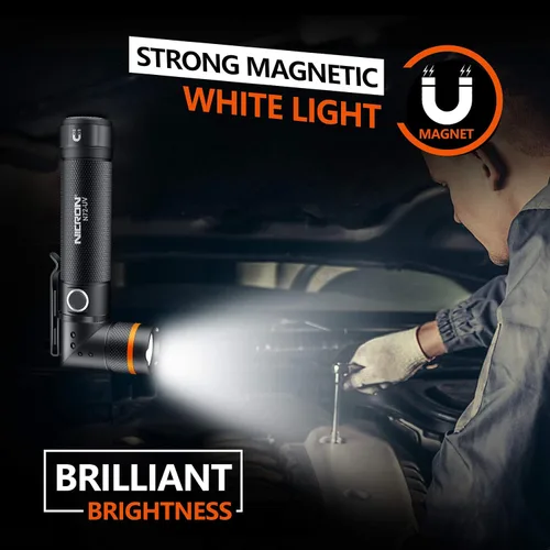 Vista 5 de NICRON linterna UV, N72-UV 800LM luz blanca, cambia libremente entre luz blanca y luz UV, detector para orina de perro, manchas húmedas, chinches