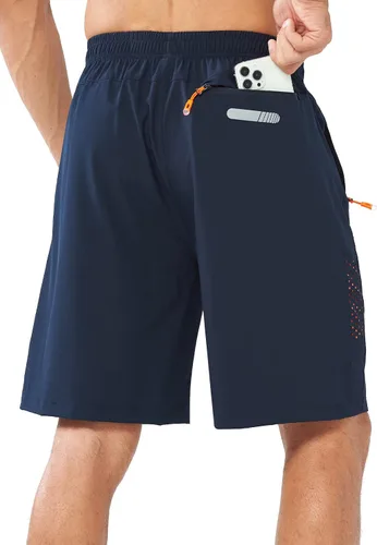 Vista 3 de NORTHYARD - Pantalones cortos deportivos para correr para hombres, ligeros, de secado rápido, 7, 5 o 9 pulgadas, para senderismo, deportes, gimnasio