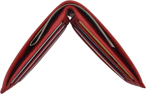 Vista 4 de Billetera de piel auténtica para hombre