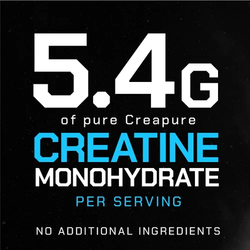 Vista 4 de Polvo de monohidrato de creatina Creapure, hecho por Muscle Feast Pre-entrenamiento o post-entrenamiento, premium Fácil de mezclar y sin gluten