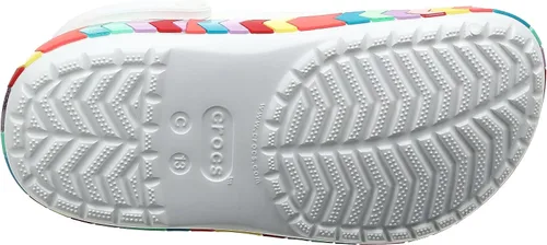 Vista 10 de Crocs Crocband Rainbow Band - Zuecos para niños Arco iris