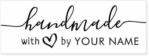 Vista 2 de Todos los tamaños de forma cuadrada Profesional personalizado sello personalizado logotipo personalizado dirección sello sellos franqueo 10.Stylish