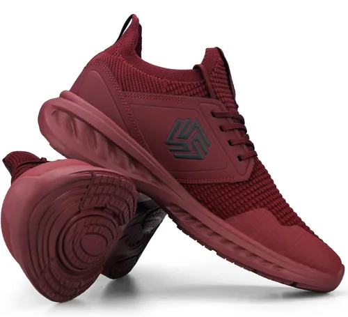 Vista 5 de Giniros Zapatos para Caminar Sin Cordones para Hombre Zapatos para Correr Antideslizantes Zapatos de Entrenamiento Transpirables Zapatillas Ligeras