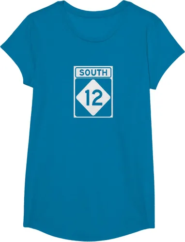 Vista 76 de Highway 12 South NC Outer Banks North Carolina Hwy - Camiseta, Negro, S