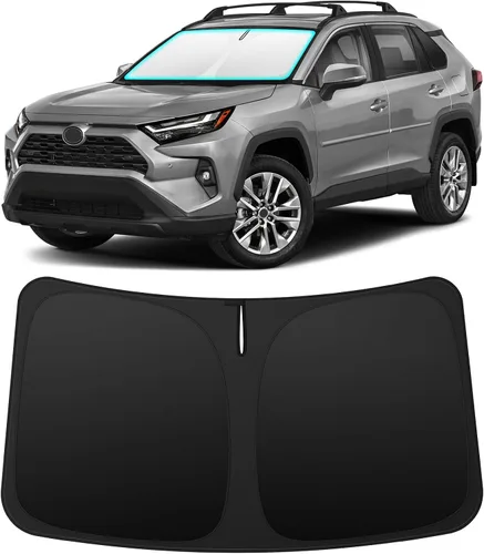 Vista 133 de INSAUTO Accesorios para parasol de parabrisas de ajuste personalizado para Acura RDX 2019-2026, parasol plegable para ventana delantera, reflector