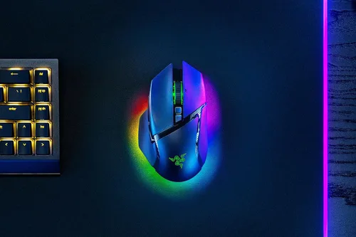 Vista 3 de Razer Basilisk V3 Pro 35K - Ratón ergonómico inalámbrico totalmente personalizable con Chroma RGB - Sensor óptico de 35K