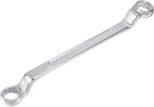 Vista 10 de uxcell Llave métrica de extremo de caja doble con desplazamiento de 12 puntos de 0.217 in x 0.276 in, cromada, acero Cr-V