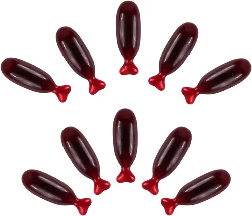 Vista 8 de 30 cápsulas de sangre falsa vampiro accesorios de terror Halloween