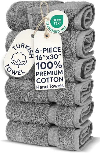 Vista 2 de Chakir Turkish Linens Toallas turcas 100% algodón de calidad de hotel y spa de lujo