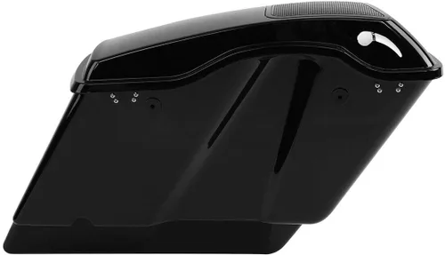 Vista 6 de TCMT Alforjas extendidas de 5 pulgadas con altavoces de 6 x 9 pulgadas para Harley Touring 2014-2024 Road King Road Glide Street Glide Electra Glide