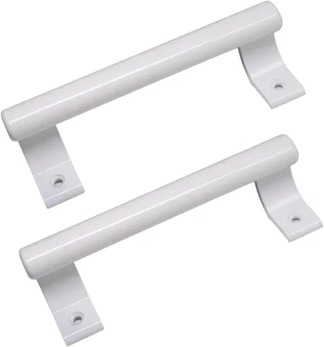 Vista 9 de Manija de puerta corredera de aluminio de 2 piezas, mango de metal moderno para puertas de vidrio de balcón, puertas correderas de baño, armarios
