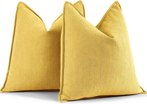 Vista 22 de ZWJD - Juego de 2 fundas de cojín decorativo de 16 x 16 pulgadas, de felpilla, con diseño elegante, suaves, para sofá, cama y decoración del hogar