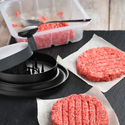 Vista 2 de Trituradora de carne, trituradora de pollo, herramienta trituradora de carne, herramienta de corte de carne con mango y base antideslizante