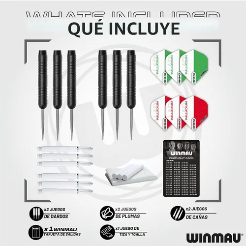 Vista 3 de WINMAU Diamond Plus Dartboard
