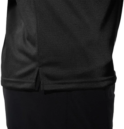 Vista 7 de YSENTO Camisas polo de manga corta con cuello y bolsillo para hombre, Negro