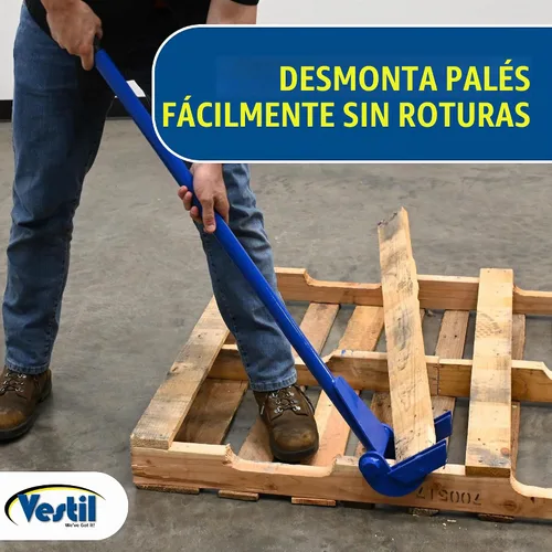 Vista 12 de Plataforma de acero de lujo para domar caballos, con asa 41 in Vestil SKB-DLX