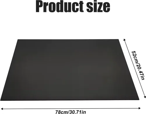 Vista 2 de Alfombrilla protectora grande de inducción de 20.5 x 30.7 pulgadas, alfombrilla de silicona para quemador de cocina, antideslizante, antiarañazos