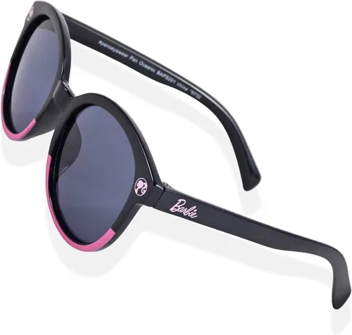Vista 2 de Barbie Juego de lentes de sol y estuche rígido con mango para niña
