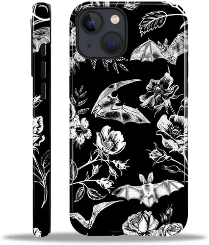 Vista 138 de Funda para iPhone 11, resistente híbrida 2 en 1, protección completa contra golpes con acabado brillante, diseño de collage de tela a cuadros