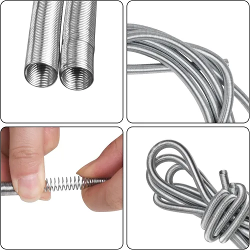 Vista 4 de Protector de Línea de Freno de 1/4 Pulgada - 16 Pies de Acero Inoxidable Continuo + Protector Galvanizado Resistente a la Corrosión, Escudo