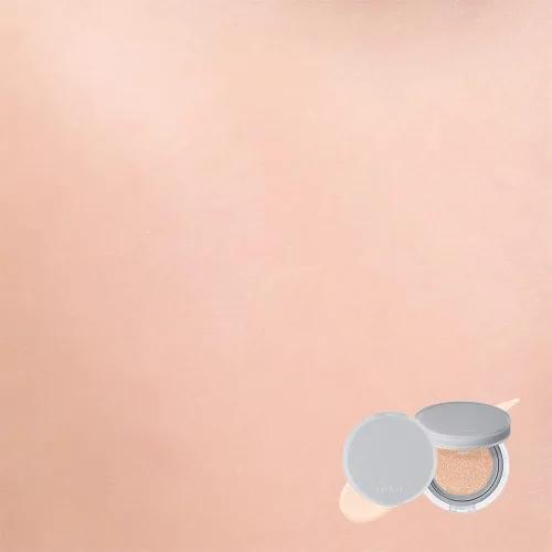 Vista 2 de Rom&nd Nu Zero Cushion (01 Porcelana 17) Larga Duración, Alta Cobertura, Acabado Semi Mate, Tez Impecable Sin Efecto Apelmazado, Base de Maquillaje