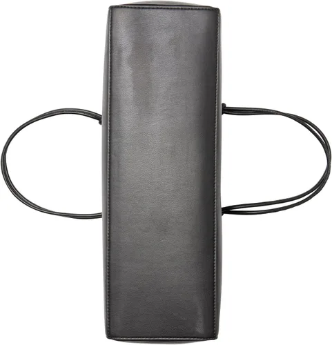 Vista 4 de DKNY Kiera - Bolso tote grande, color negro y negro, NegroNegro