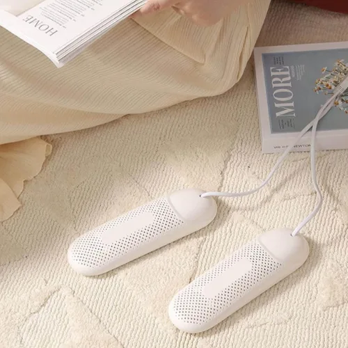 Vista 2 de Secador de zapatos para el hogar, desodorante eléctrico para botas, elimina la humedad y el olor, calentador de zapatos para calcetines y botas