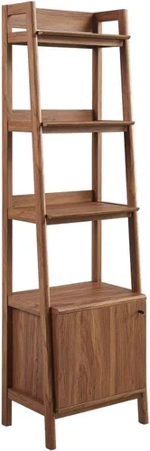 Vista 10 de Modway Vitrina de estantería de 21" en roble